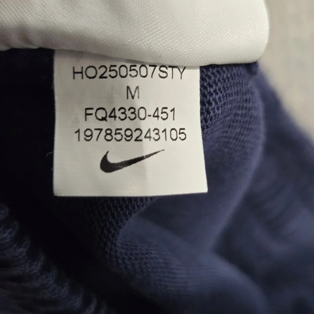 Nike Mens Sportswear Club Knit Fleece Joggers Navy Blue FQ4330-451 Medium